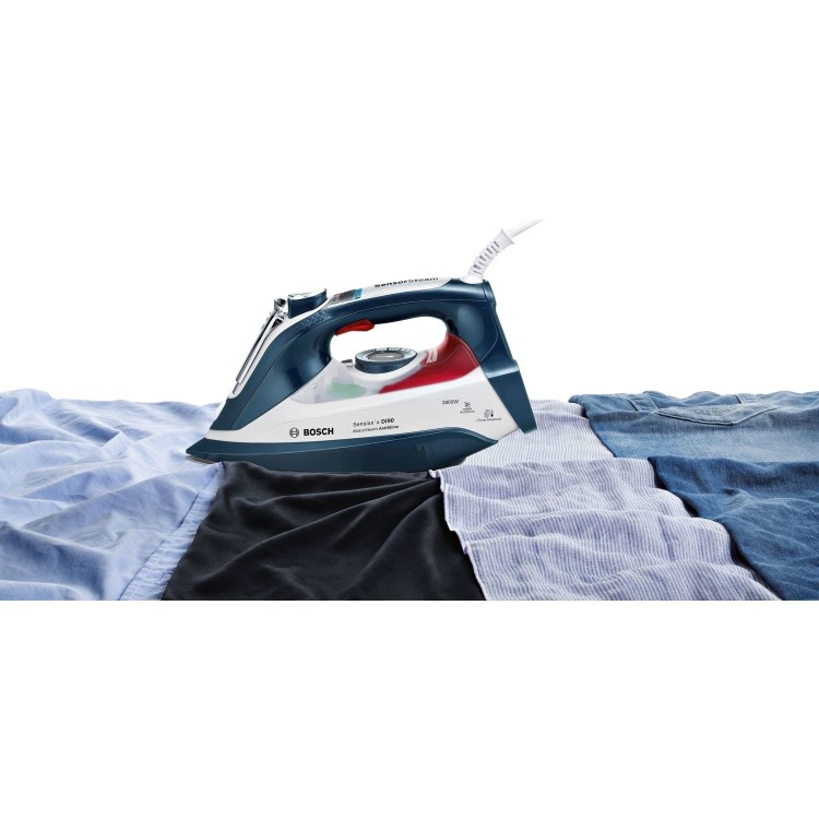 Bosch TDI9010GB Sensixx's DI90 Motorsteam Compacty Steam Generator Iron - Blue