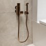 GRADE A1 - Brushed Bronze Thermostatic Douche Shower / Bidet Shower Spray Kit - Arissa