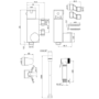 GRADE A1 - Brushed Bronze Thermostatic Douche Shower / Bidet Shower Spray Kit - Arissa