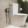 GRADE A1 - Gunmetal Grey Thermostatic Douche Shower / Bidet Shower Spray Kit - Arissa