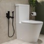 Black Thermostatic Douche Shower / Bidet Shower Spray Kit - Arissa