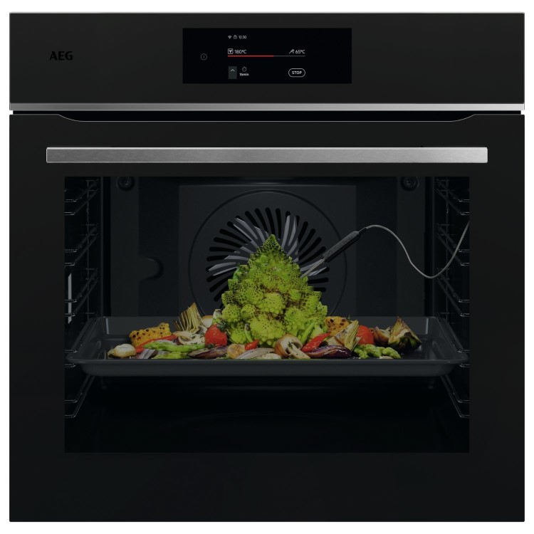 AEG 7000 Series MealAssist Electric Single Oven - Matt Black