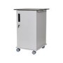 TekCharge Single Door 16 Laptops or Chromebook up to 17" Charging Trolley