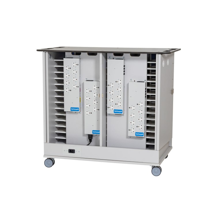 TekCharge Dual Door 32 Laptops or Chromebook up to 17" Charging Trolley