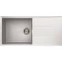 Reginox TEKNO480W 1.0 Bowl Composite Granite Sink White
