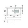Reginox TEKNO480W 1.0 Bowl Composite Granite Sink White