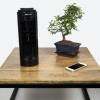 electriQ 13 Inch Quiet Oscillating Tower Fan - Black