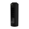 electriQ 13 Inch Quiet Oscillating Tower Fan - Black