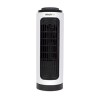 electriQ 13 Inch Quiet Oscillating Tower Fan - White