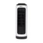 electriQ 13 Inch Quiet Oscillating Tower Fan - White