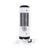 electriQ 13 Inch Quiet Oscillating Tower Fan - White