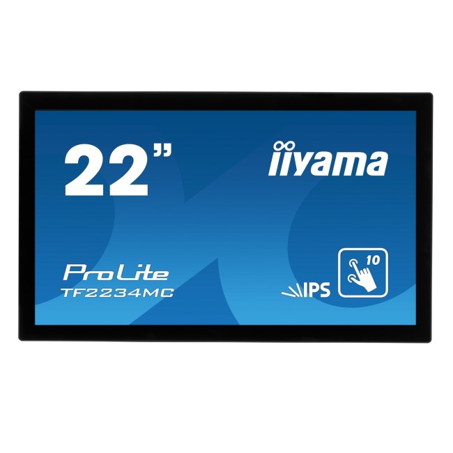 Refurbished Iiyama ProLite TF2234MC-B6AGB 22" IPS Touchscreen Monitor
