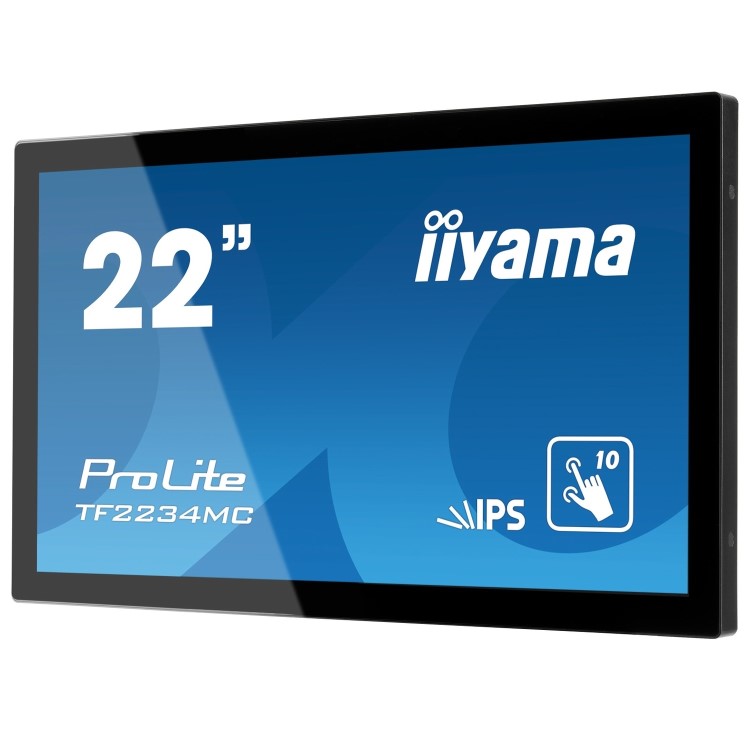 Refurbished Iiyama ProLite TF2234MC-B6AGB 22" IPS Touchscreen Monitor