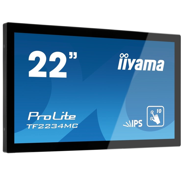 Refurbished Iiyama ProLite TF2234MC-B6AGB 22" IPS Touchscreen Monitor