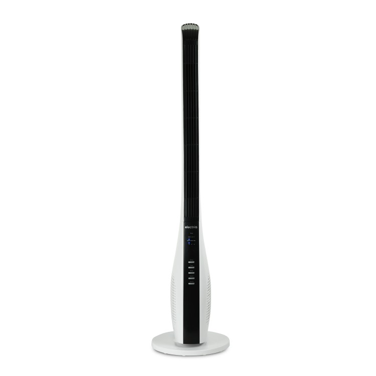 electriQ 44 Inch Tower Fan with Remote Control 3 Speed Settings Timer & Oscillation Functions