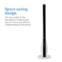 electriQ 44 Inch Tower Fan with Remote Control 3 Speed Settings Timer & Oscillation Functions