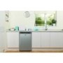 Indesit TFAA10S 55cm Wide Freestanding Under Counter Fridge - Silver