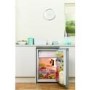 Indesit TFAA10S 55cm Wide Freestanding Under Counter Fridge - Silver