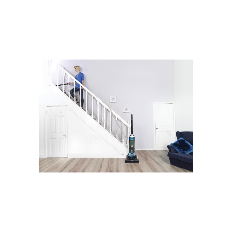 Hoover TH31-BO01 Breeze Evo Upright Vacuum Cleaner - Black & Blue