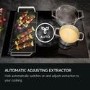 AEG 6000 Series 80 cm 4 Zone Venting Induction Hob - Black