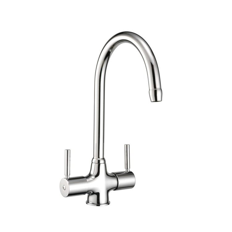 Reginox DIPLOMAT10ECO/THAMES Diplomat 10 Reversible 1 Bowl Stainless Steel Sink & Thames Chrome Tap Pack