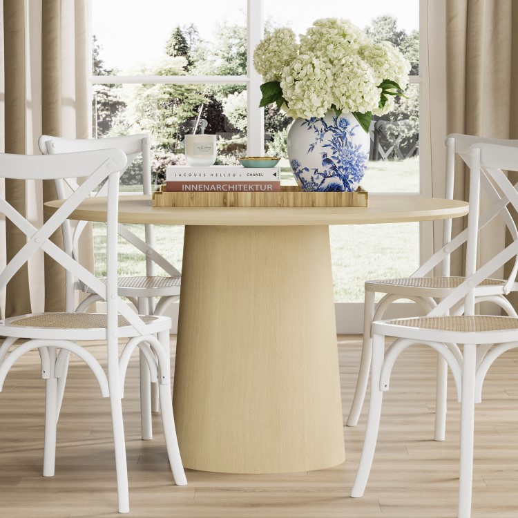ONLY OPENED - THEODORE BLONDE DINING TABLE (2 PACKS)