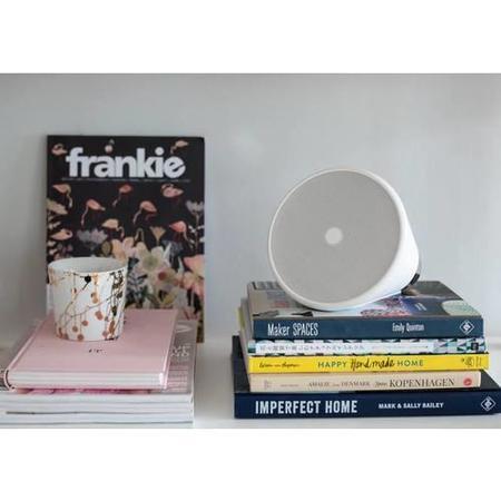 Aether Cone Wireless HiFi Speaker - White and Silver