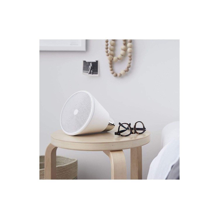 Aether Cone Wireless HiFi Speaker - White and Silver