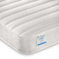 Double Pocket Sprung Quilted Mattress - Theo Double Pocket Sprung Quilted Mattress - Theo