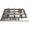 Refurbished Indesit Aria THP641WIXI 58cm 4 Burner Gas Hob with Wok Burner Stainless Steel