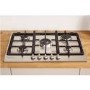 Refurbished Indesit THP751WIX 75cm 5 Burner Gas Hob Stainless Steel