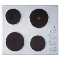 Refurbished Indesit TI60W 60cm Four Zone Solid Plate Electic Hob - White