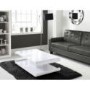 Gloss White Coffee Table with LED Lighting - Tiffany