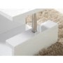 Artemis High Gloss White Side Table 