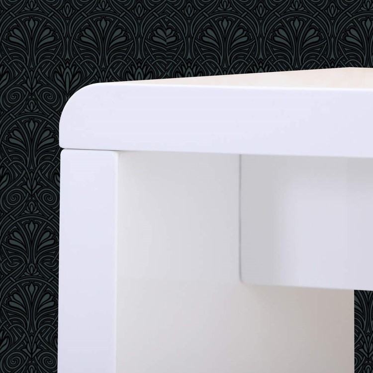 High Gloss White Console Table - Tiffany