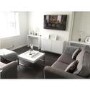 Narrow White Console Table in Modern High Gloss - Tiffany