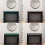 Black Gloss Console Table with LED & Drawers - Tiffany