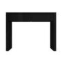 Black Gloss Console Table with LED & Drawers - Tiffany