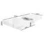 White Gloss Storage Coffee Table - Rectangular - Tiffany