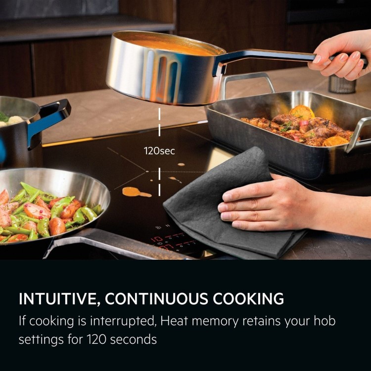 AEG 6000 Series 80cm 5 Zone Induction Hob