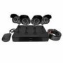 electriQ CCTV System - 4 Channel 720p DVR with 4 x 800TVL Bullet Cameras - Hard Drive Required