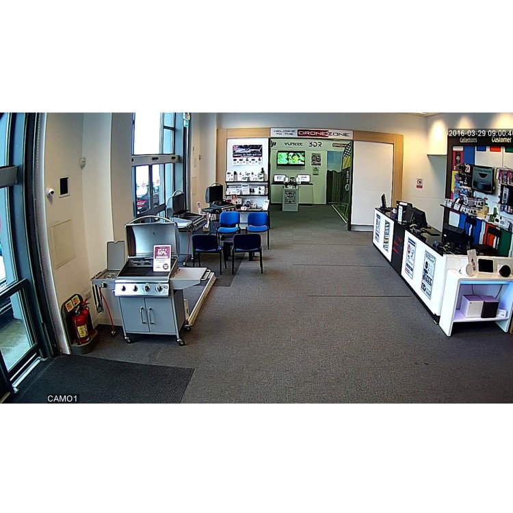 electriQ CCTV System - 8 Channel 1080p DVR with 4 x 720p Bullet Cameras & 2TB HDD