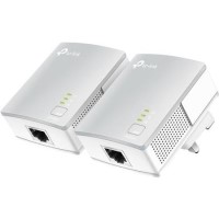Box Opened TP-Link AV500 500Mbps 1 Port Powerline Adapter - 2 Pack