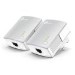 TP-Link AV500 500Mbps 1 Port Powerline Adapter - 2 Pack