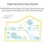 Box Opened TP-Link AV500 500Mbps 1 Port Powerline Adapter - 2 Pack