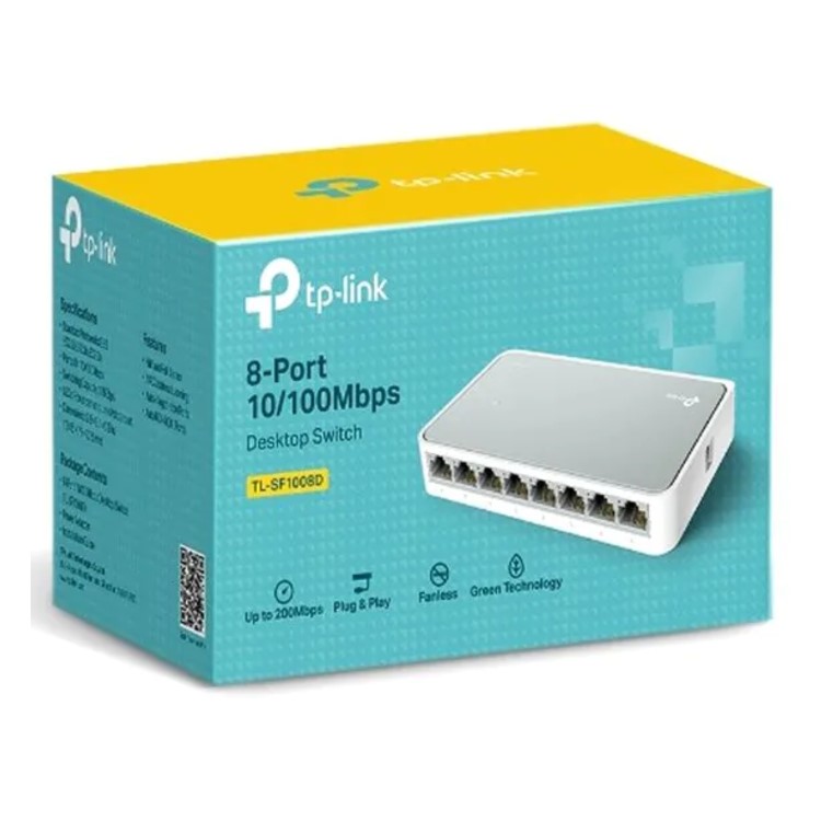 TP-Link 8 port 10/100M mini Desktop Switch