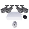 GRADE A1 - electriQ CCTV System - 4 Channel HD 1080p with 4 x 1080p Bullet Cameras &amp; 1TB HDD