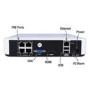 electriQ CCTV System - 4 Channel 1080p NVR with 4 x HD Bullet Cameras & 2TB HDD