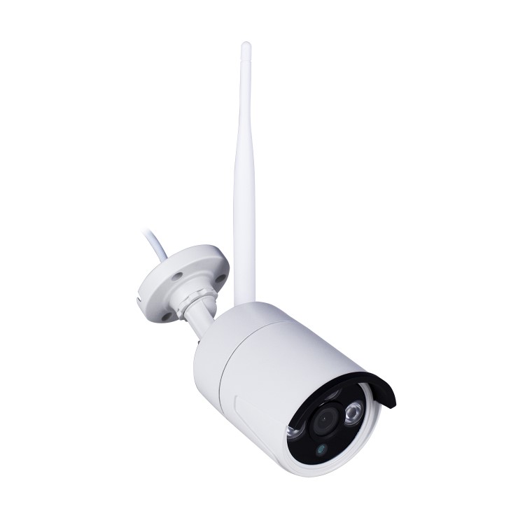 GRADE A1 - electriQ Wireless CCTV System - 4 Channel 1080p NVR with 4 x Bullet Cameras & 1TB HDD