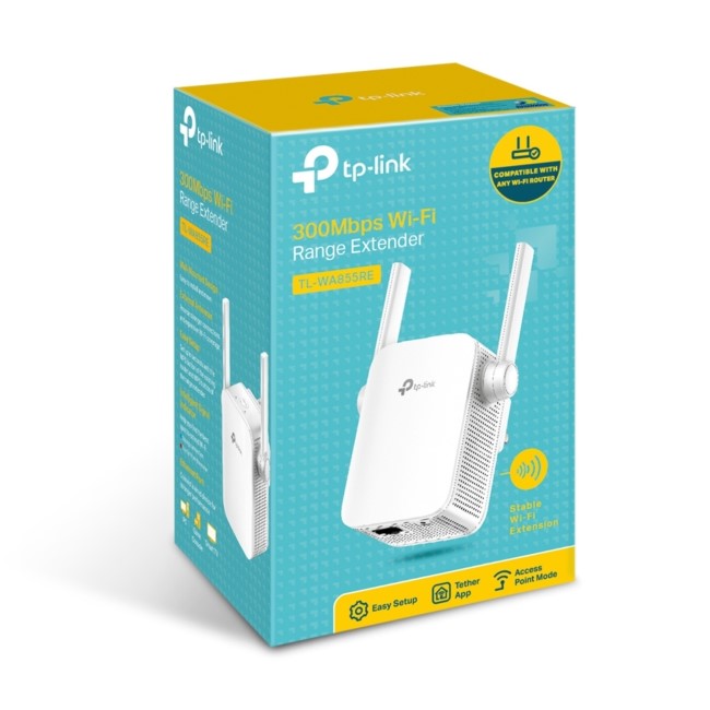 TP-Link 300Mbps Mini Wi-Fi Range Extender Page